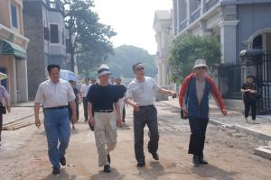 湖州市政協(xié)領(lǐng)導(dǎo)視察湖州影視城